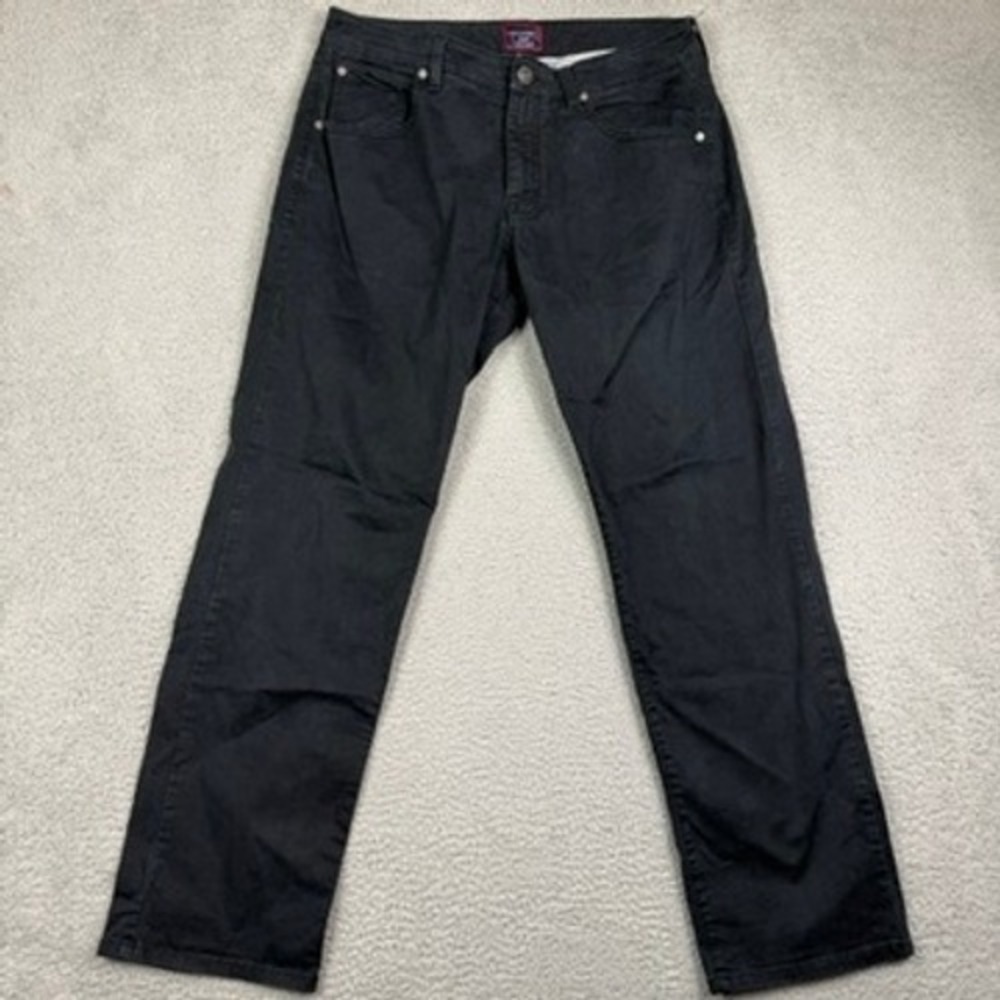 UNTUCKit Don Santiago Relaxed Fit Black Cotton Elastane Men's Jeans W34 L32‎